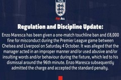 禁赛+罚款！切尔西遭重创，没有主帅或更好，马雷斯卡承认事实
