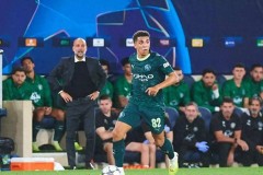 欧冠曼城2-0升级3-2-5：努内斯边后腰传准近98，里科助哈兰德