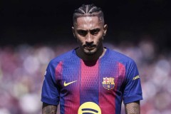 巴萨边路大将拉菲尼亚伤缺五周，西甲欧冠关键战遭重创