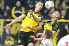 德甲第26轮：多特2-0轻取奥格斯堡，两连胜缩近差距，争冠仍渺茫