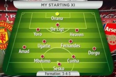 曼晚预测曼联首发：奥纳纳回归先发阵容，唯一疑点马奎尔or海文？