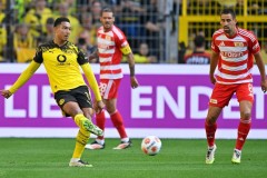 3-0，24岁曼城旧将恩梅加惊艳破门，德甲第8完胜德甲第6，迎首胜