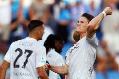 一场2-0让孔蒂取得开门红，德布劳内破门，收获意甲处子球