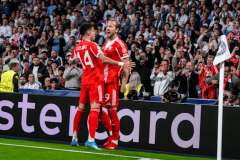 欧冠晋级形势一夜大变：皇马主场落败，拜仁攻陷伯纳乌，阿森纳1-0绝杀