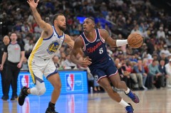 库里35分伦纳德21+7 勇士逆转快船将与太阳争季后赛名额