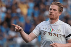 一场2-0让孔蒂取得开门红，德布劳内破门，收获意甲处子球