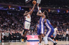 马克西36+8布伦森空砍31分 76人击败尼克斯3连胜