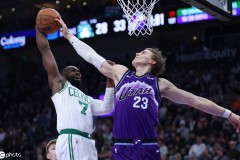 布朗23+10乔治空砍37分 凯尔特人胜爵士