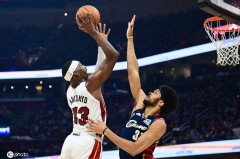 哈登17+14阿伦复出18+10 斯特鲁斯29分骑士力克热火