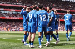 英超-约克雷斯点射 阿森纳1-2伯恩茅斯多赛两场仍9分领跑