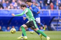 西班牙足球甲级联赛联赛第19轮皇家奥维耶多1-1皇家贝蒂斯